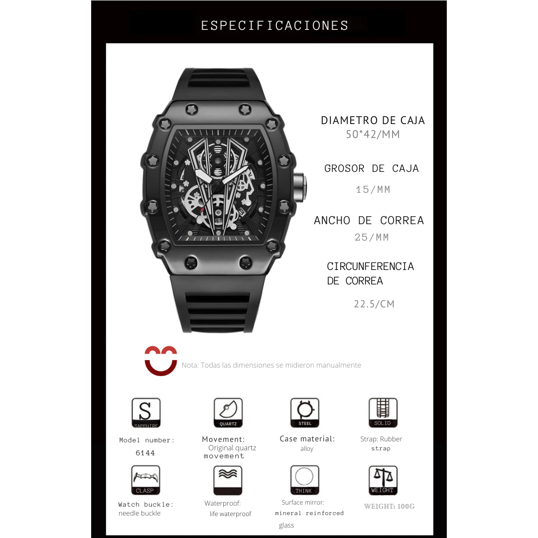 Foreign Trade Watch Reloj de lujo